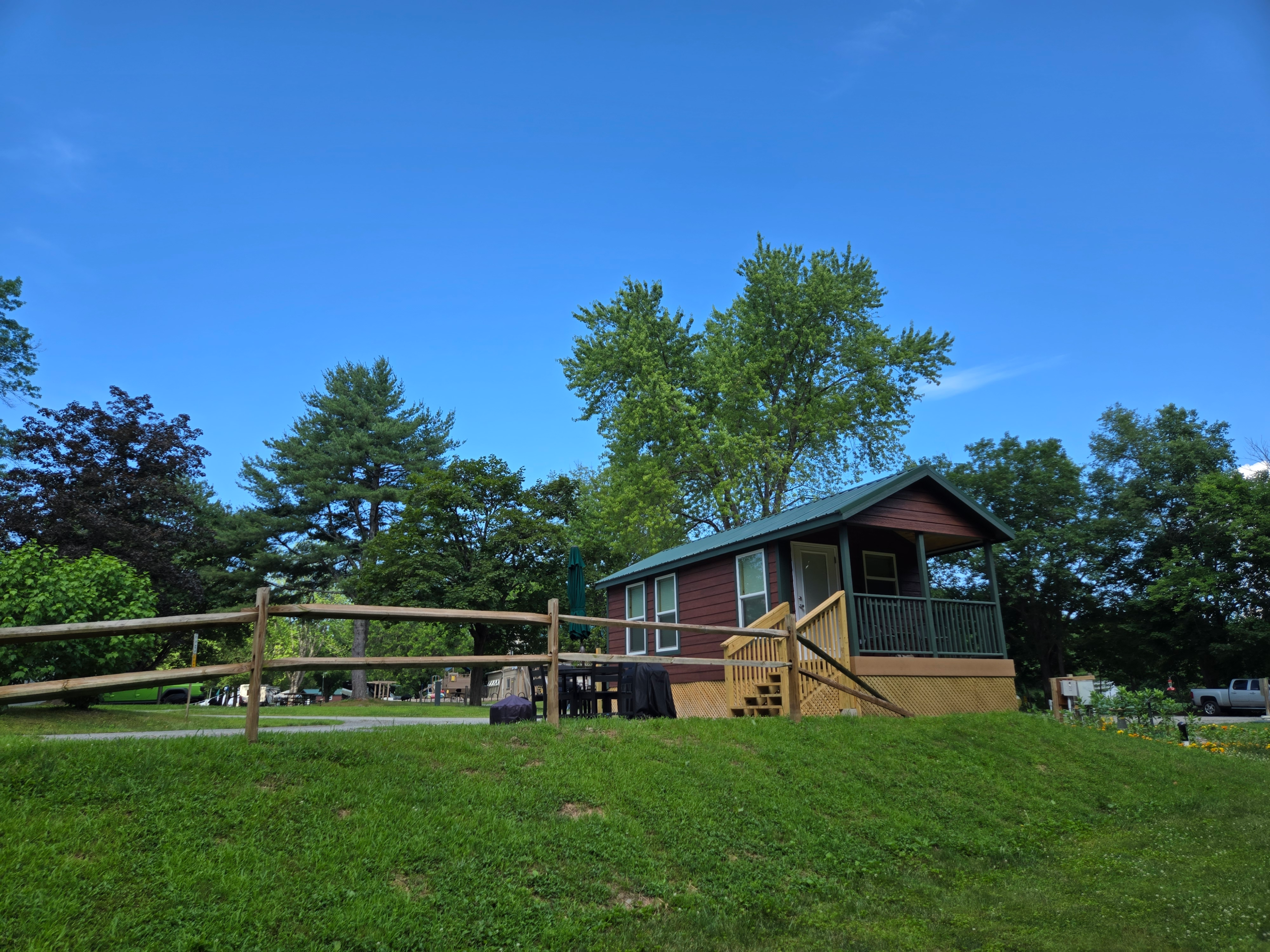 Blue Bird Front Exterior